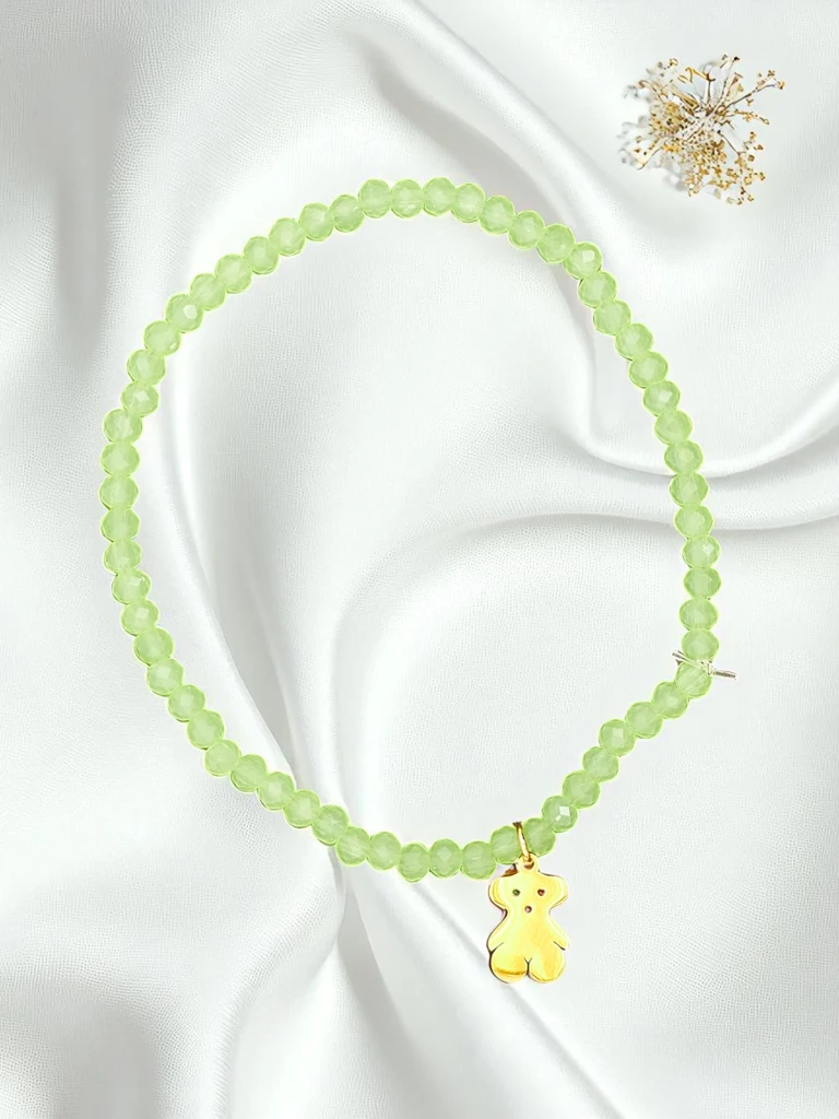 Royalfashion Bracelet pour femme avec pendentif ourson