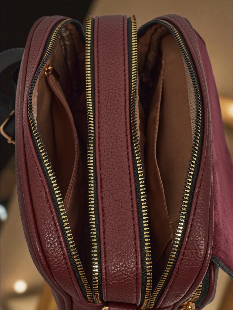 Petit sac à main pour femmes en cuir écologique Avenne