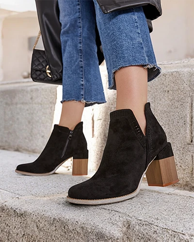 Les bottines pour femmes Royalfashion sur un poteau Vettot