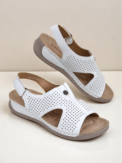 Royalfashion Sandales ajourées pour femmes Leminni