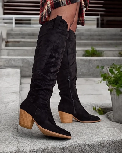 Bottes de cow-boy pour femmes de la marque Royalfashion type Getirres