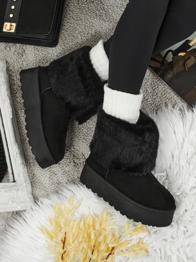Bottes de neige pour femmes avec fourrure Irelle
