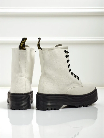 Bottines worker pour femmes avec gaufrage Arvessa
