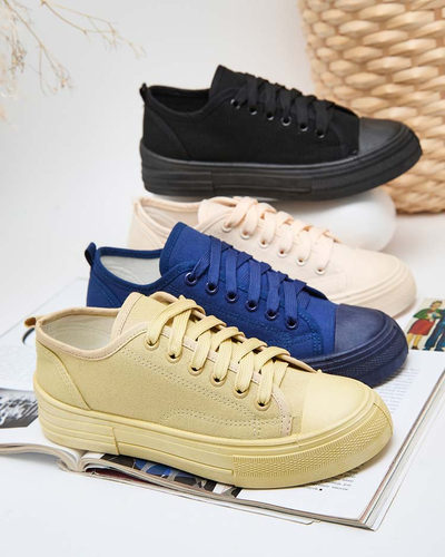 Royalfashion Baskets classiques à lacets pour femme Seleas