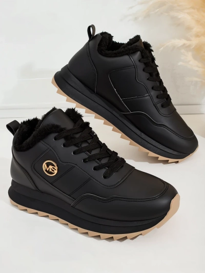 Royalfashion Baskets chauffantes pour femme avec fourrure Casot