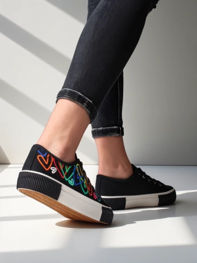 Baskets Royalfashion pour femmes avec impression Sercess
