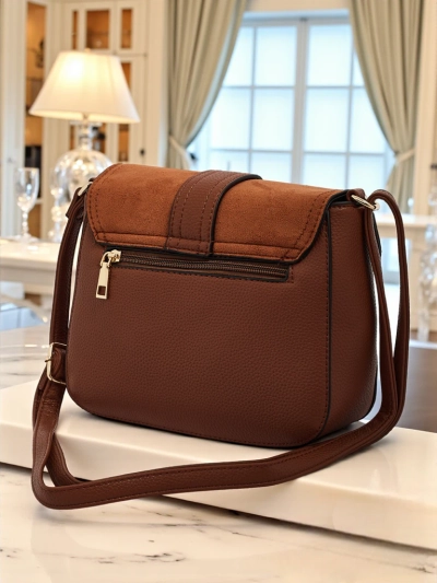 Petit sac à main pour femmes en cuir écologique Karelia