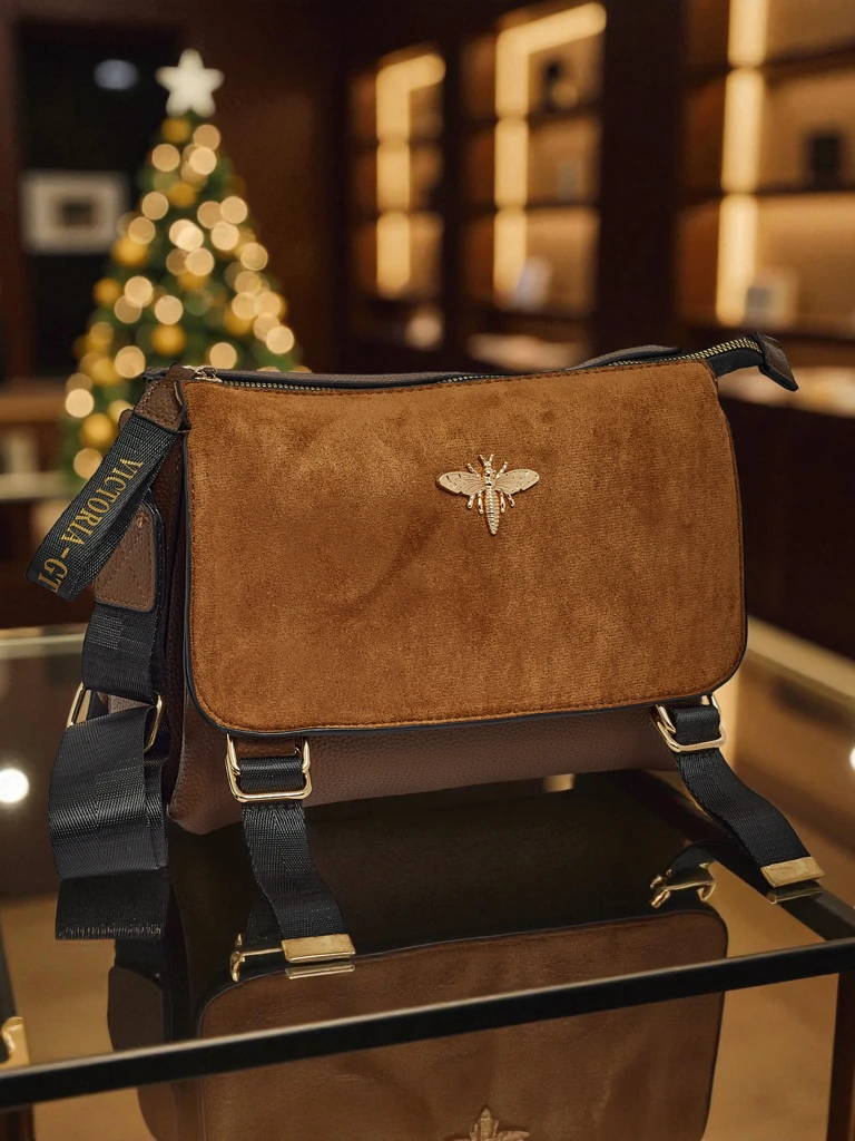 Petit sac à main pour femme en cuir écologique Tessaria