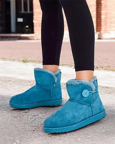 Royalfashion Bottes courtes pour femmes a'la snow boots Malla