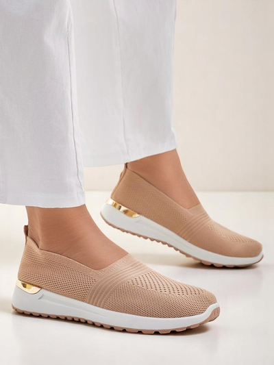 Chaussures slip-on en tissu pour femmes Royalfashion Perfeti