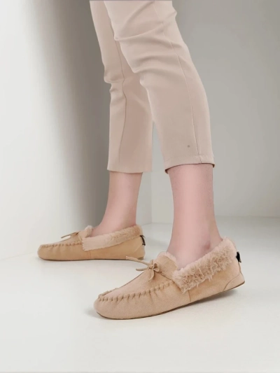 Mocassins pour femmes Royalfashion avec fourrure Ahtikes