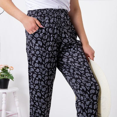 Pantalon femme à motifs GRANDE TAILLE - Vêtements