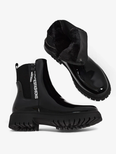 Bottines vernies pour femmes Somaliane