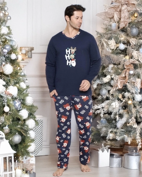 Pyjama de Noël pour hommes Royalfashion 2 pièces