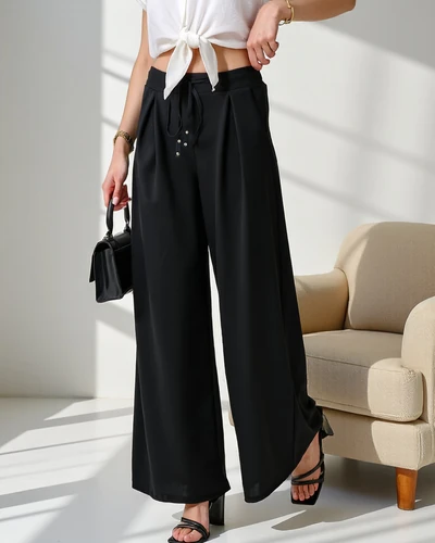 Royalfashion Pantalons larges pour femmes