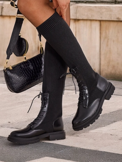 Bottes slip-on pour femmes Royalfashion Snissi