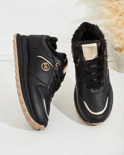Royalfashion Baskets chauffantes pour femme avec fourrure Boris