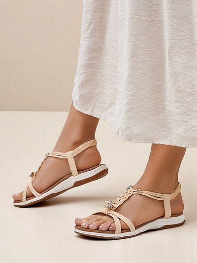 Royalfashion Sandales ornées pour femmes Fiacco