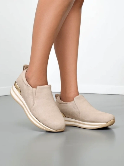Royalfashion Mocassins éco-suède pour femmes Rabbite