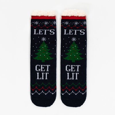 Chaussettes femme à motif de Noël - Sous-vêtements