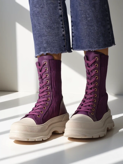 Botte de travail haute Royalfashion pour femmes Fosilla