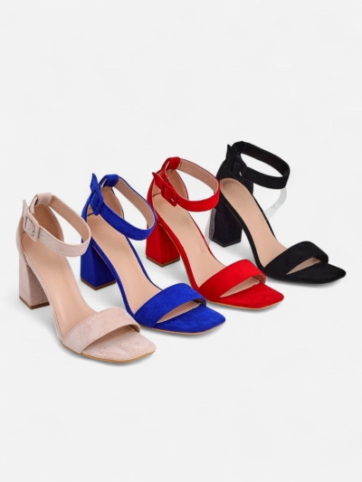 Royalfashion Sandales pour femmes en éco-daim Ardeni
