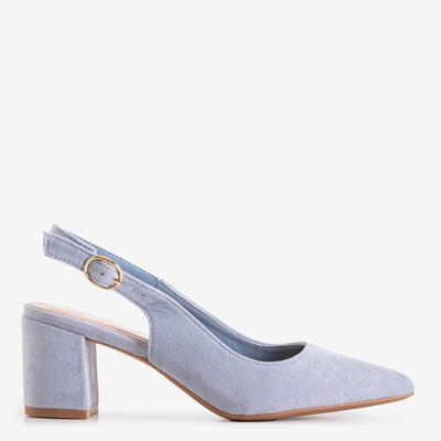 Sandales pour femmes bleues sur le poteau Siofra - Footwear