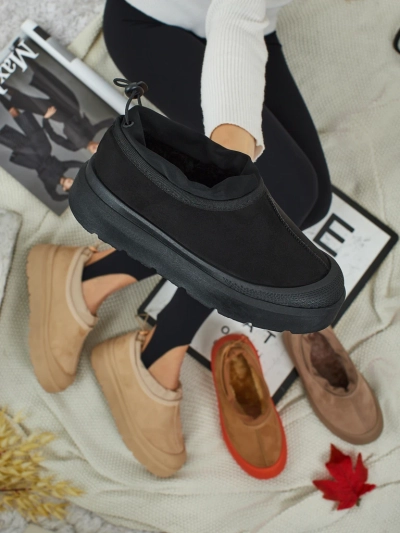 Bottes courtes de type bottes de neige pour femmes Velisee