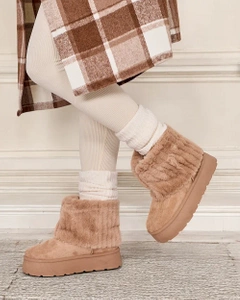 Royalfashion boots a'la bottes de neige pour femmes Renutis