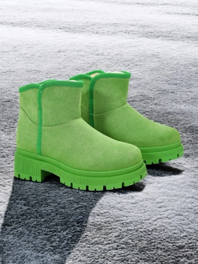 Royalfashion Bottines à la neige pour femmes Hozises
