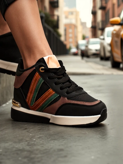 Royalfashion Baskets pour femmes avec wedge caché Venixxe