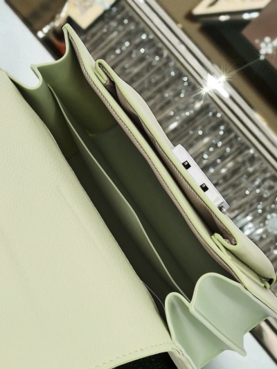 Royalfashion Sac à main enveloppe pour femme avec poignée Amalthea Avorio