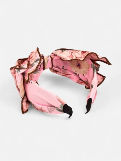 Royalfashion Bandeau pour cheveux avec nœud à fleurs