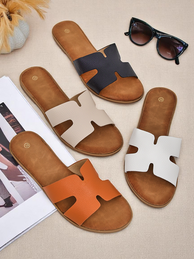 Chaussons pour femme Royalfashion, semelle plate, style décontracté