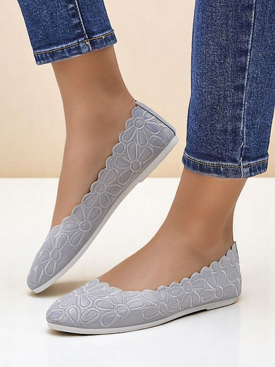 Royalfashion Ballerines florales pour femmes Magerro