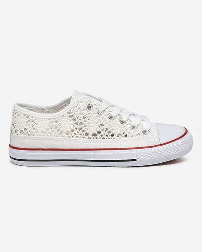 Baskets blanches ajourées pour femme Tareni - Footwear