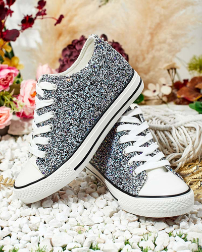 Royalfashion Baskets pour femme à talon recouvert Finia