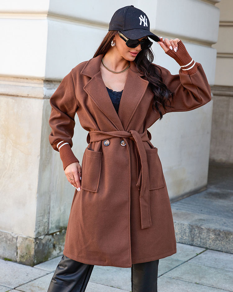 Manteau femme marron hotsell