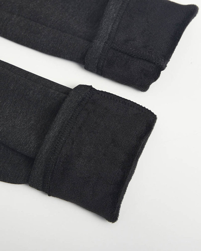 Legging femme bleu marine avec isolation - Vêtement