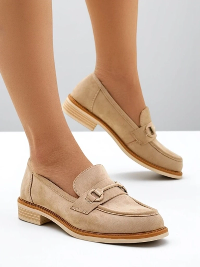 Mocassins en suède écologique Royalfashion pour femmes Etolie