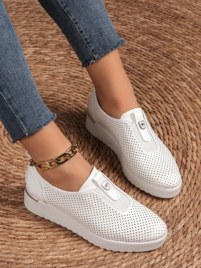 Chaussures perforées pour femmes Royalfashion Goffies