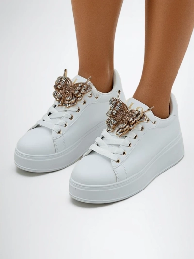 Royalfashion Baskets de sport plateforme pour femmes Viela