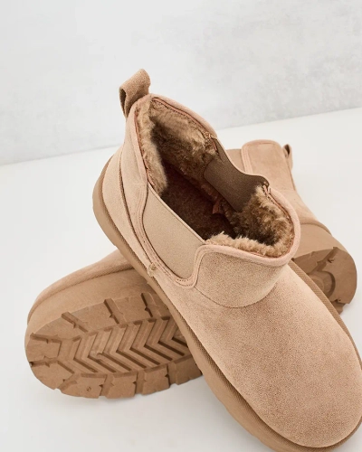 Royalfashion Bottes courtes Nomas a'la bottes de neige pour femmes