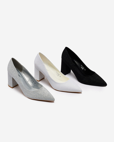 Royalfashion Femmes Eotira Glitter Stiletto Post Top pumps