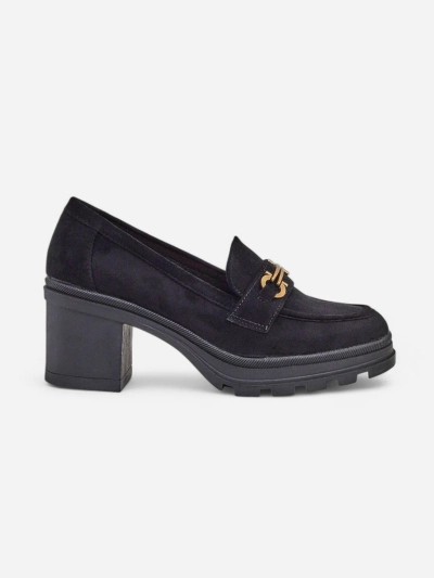 Royalfashion Mocassins à talons pour femmes Tollinge