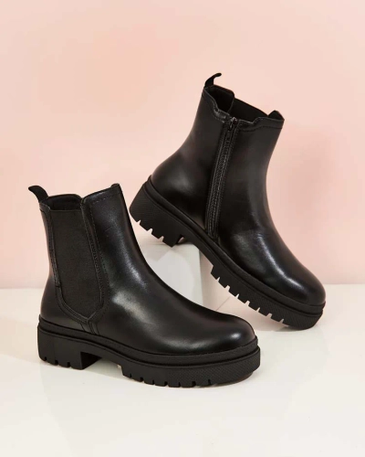 Royalfashion Bottes Dovivas en cuir eko pour femme
