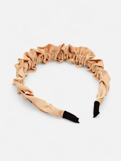 Royalfashion Bandeau pour cheveux avec froncement et perles