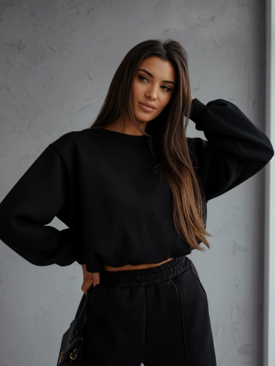 Royalfashion Ensemble de survêtement en coton pour femmes