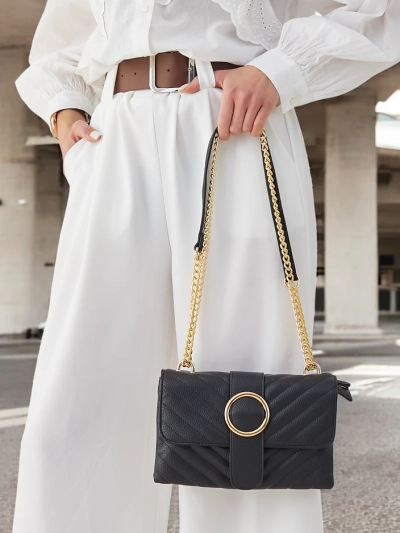 Sac à main pour femmes élégant et matelassé en éco-cuir