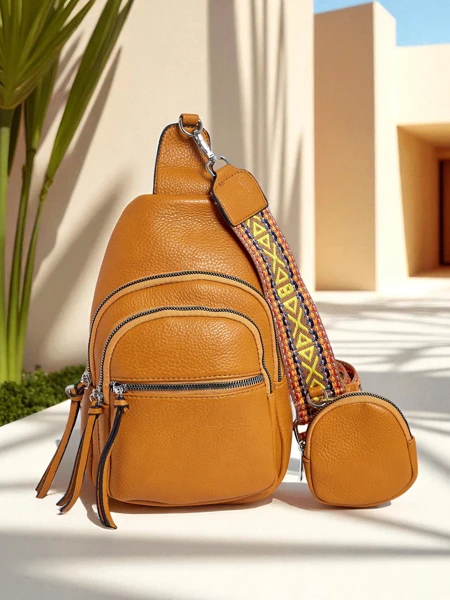 Royalfashion Petit sac bandoulière simple pour femmes Arete Nova